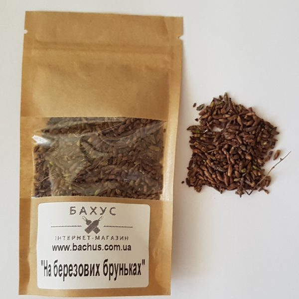 Заправка до алкоголю на травах  "НА БЕРЕЗОВИХ БРУНЬКАХ"